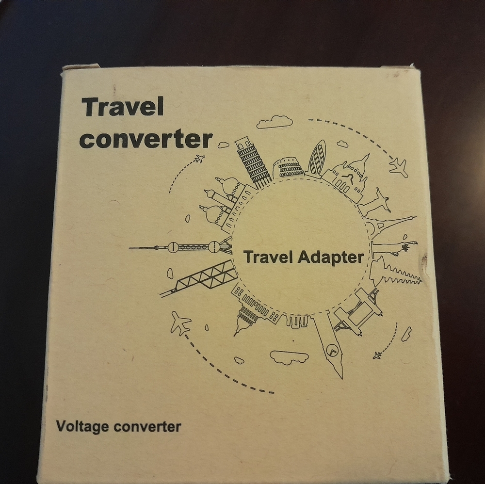 International Travel Adapter and Converter